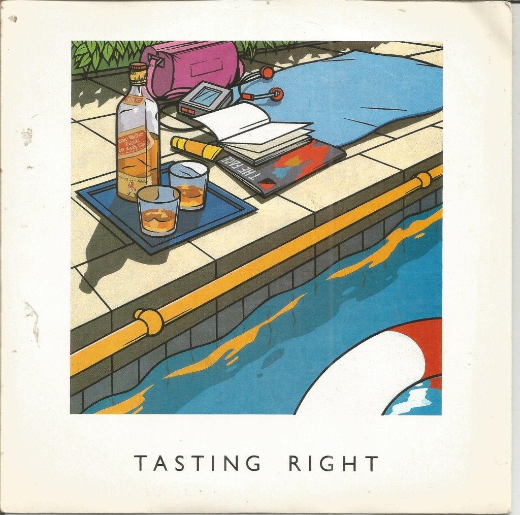 Johnnie Walker - Tasting Right (1986), Ophalen of Verzenden, Zo goed als nieuw, Dance en House, Fotohoes