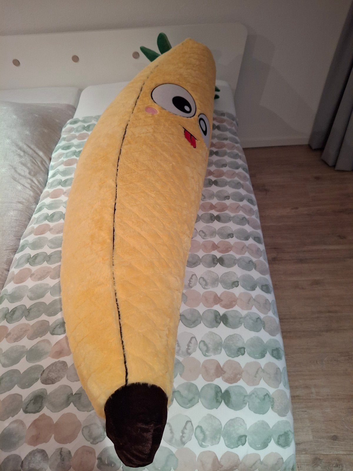 Grote banaan knuffel decoratief, Ophalen of Verzenden, Zo goed als nieuw, Overige typen