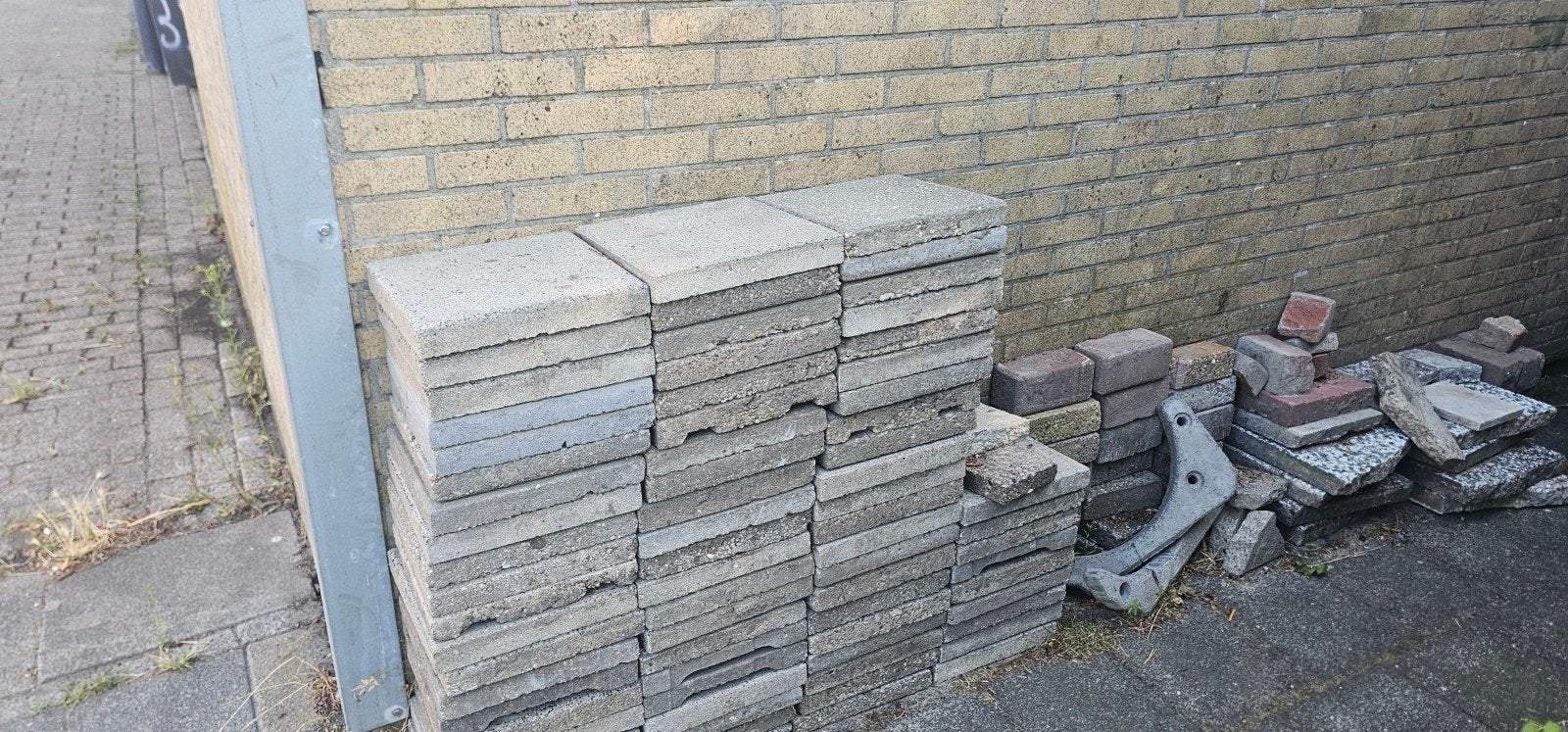 Gratis tegels, Tuin en Terras, Tegels en Klinkers, Ophalen of Verzenden, Beton, Terrastegels