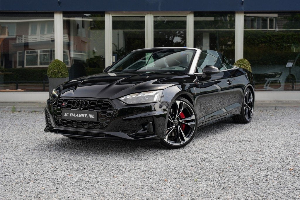 Audi S5 Cabrio 3.0 TFSI QUATTRO COMPETITION/HUD/MATRIX/B&O/C, Auto's, Audi, Gebruikt, 2995 cc, 4 stoelen, Zwart