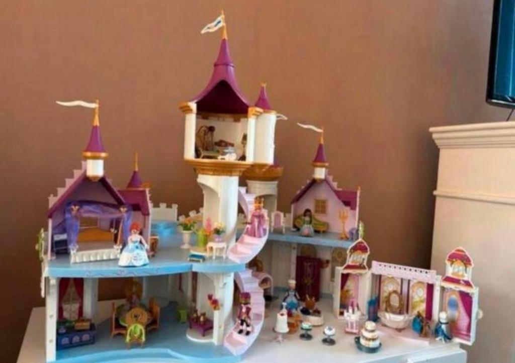Playmobile kasteel, Kinderen en Baby's, Speelgoed | Playmobil, Ophalen, Zo goed als nieuw