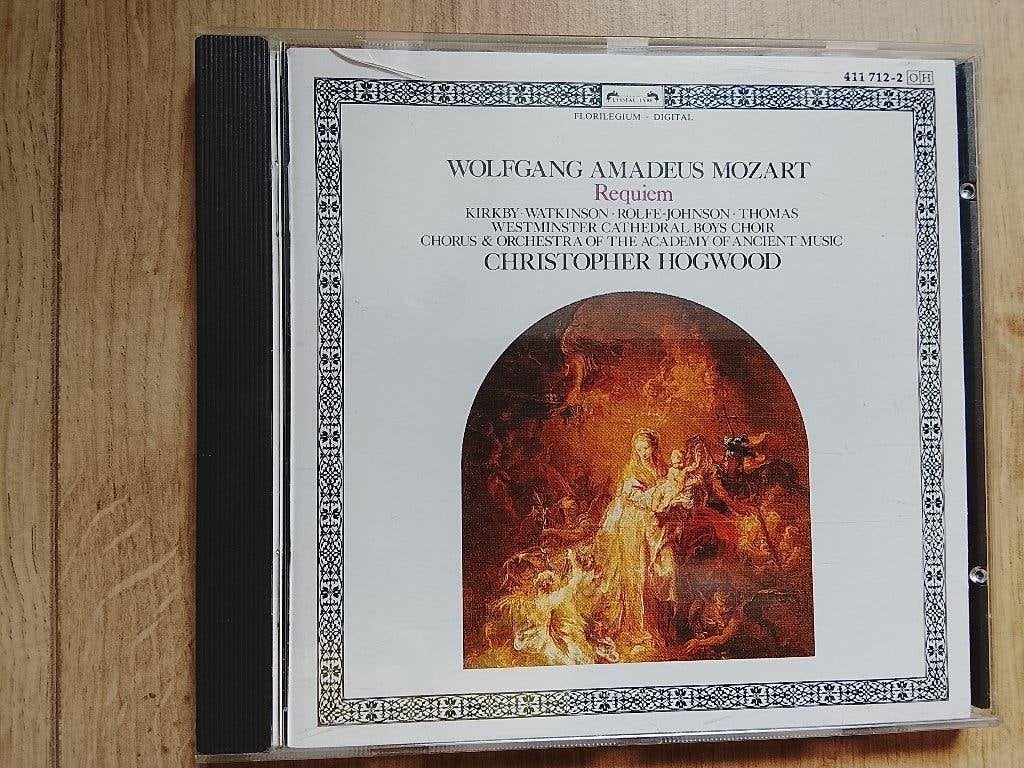 Mozart Requiem Hogwood Kirkby Rolfe-Johnson Watkinson Thomas, Mozart, Ophalen of Verzenden, Zo goed als nieuw, Classicisme