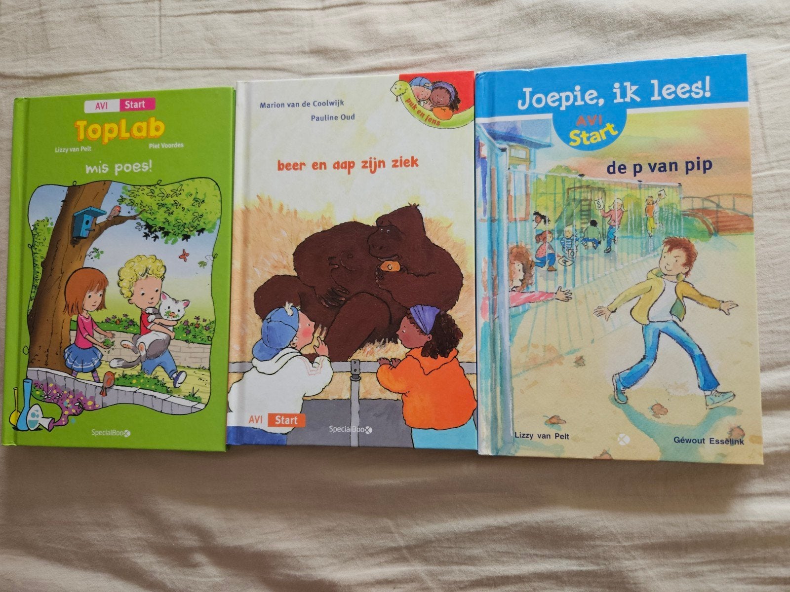 3 AVI Start leesboekjes voor beginnende lezers, Boeken, Ophalen of Verzenden, Gelezen, Diverse auteurs, Fictie algemeen