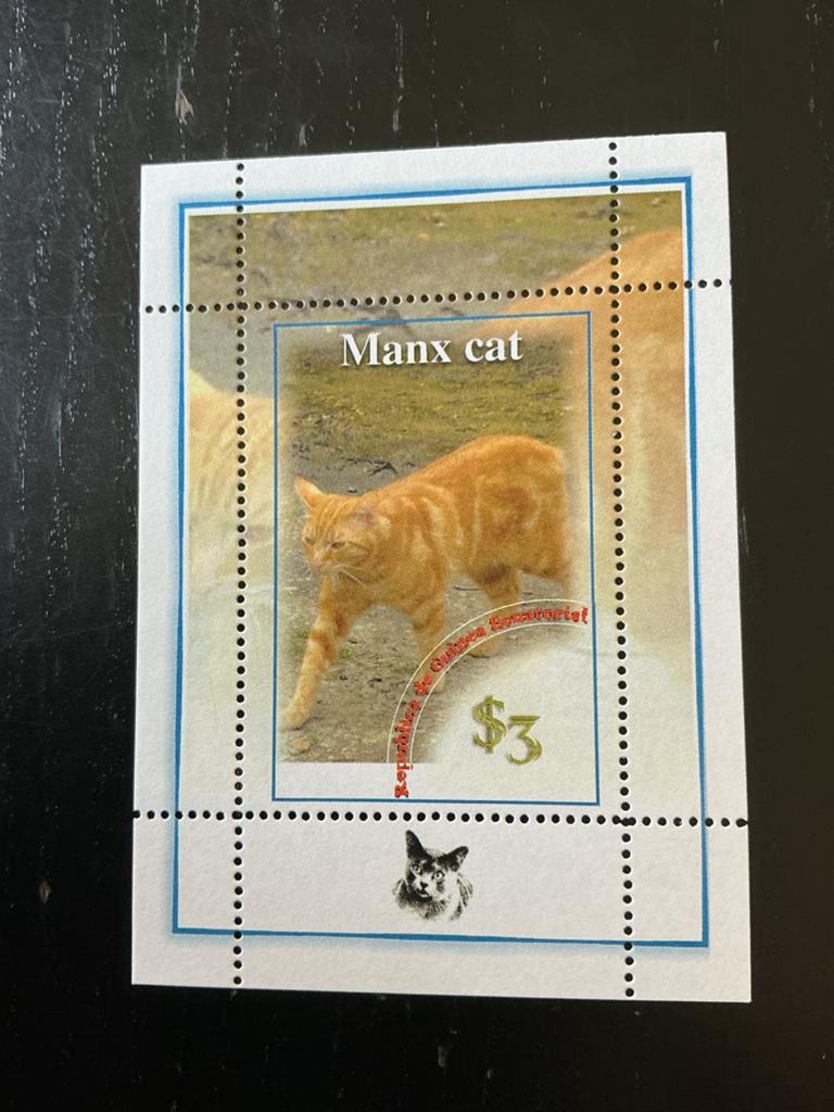 Postzegels met katten: Manx, Chartreux, Turkse Angora, Ophalen of Verzenden, Postfris, Dier of Natuur