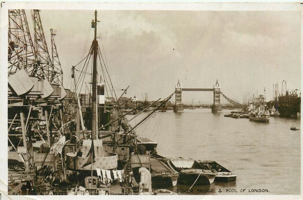 701-462-025 London Tower Bridge, Verzamelen, Verzenden, Voor 1920, Engeland