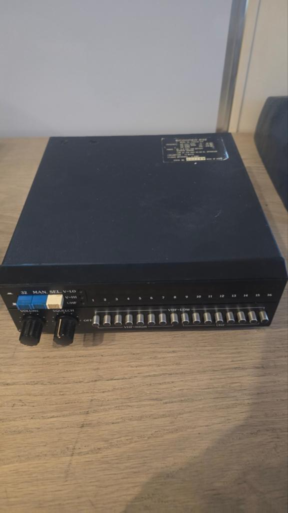Scooper 832 Ontvanger - Vintage Scanner Radio, Telecommunicatie, Ophalen of Verzenden, Gebruikt
