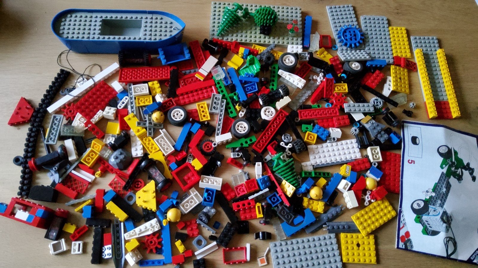 jaren 70/80 Lego blokken boot bomen hoofdjes voorbeeldboek, Ophalen of Verzenden, Gebruikt, Duplo