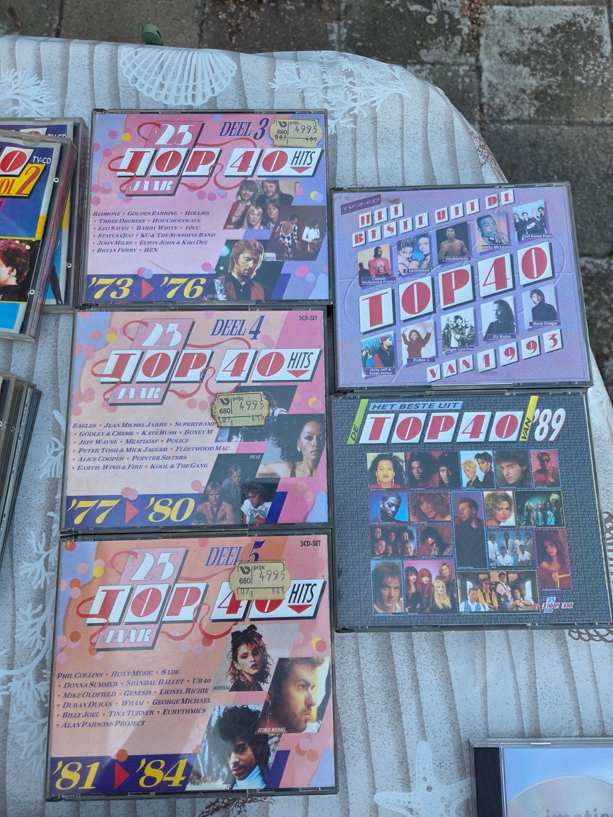 Diverse Top 40 CD's - Jaren '70, '80 en '90 Hits, Cd's en Dvd's, Ophalen