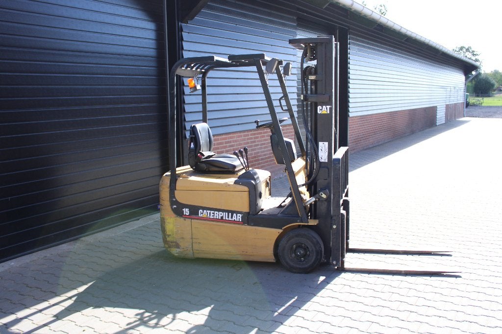 caterpillar EP15 heftruck elektrische triplex sidesift, Caterpillar, Heftruck, Ophalen of Verzenden, 1000 tot 2000 kg