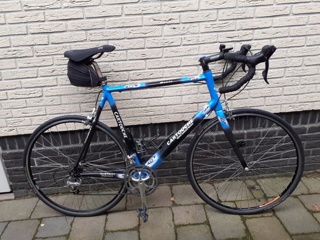 Racefiets Cartouche framemaat 63 cm., 28 inch, Gebruikt, Aluminium, 61 tot 65 cm