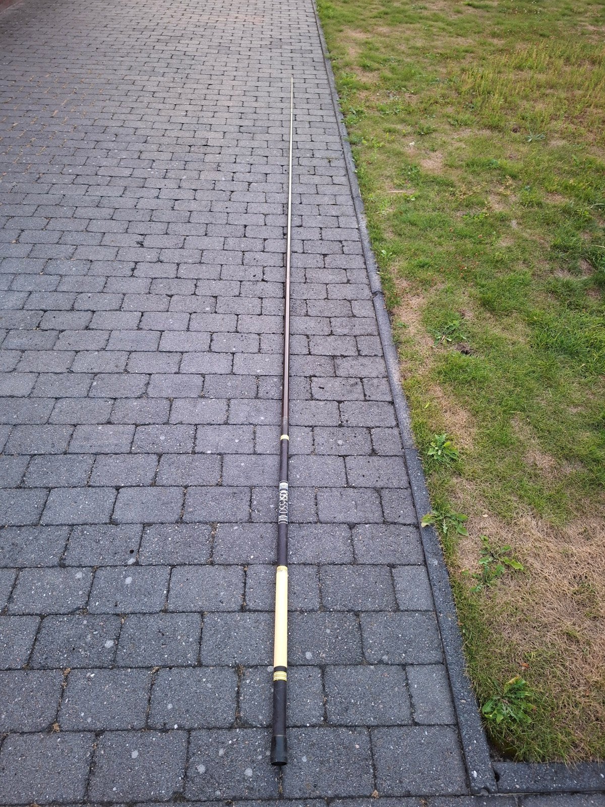 Telescoop vishengel merk Shakespeare, lengte 5,50 meter., Ophalen, Gebruikt, Complete hengel