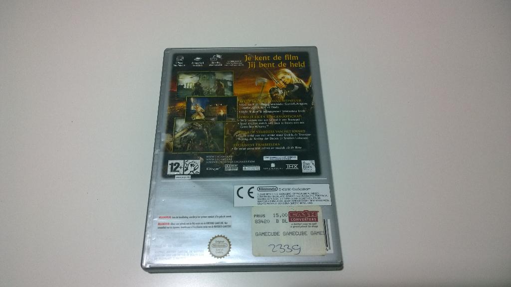 The lord of the rings the return of the king, Spelcomputers en Games, Games | Nintendo GameCube, Gebruikt, 2 spelers, Vanaf 12 jaar