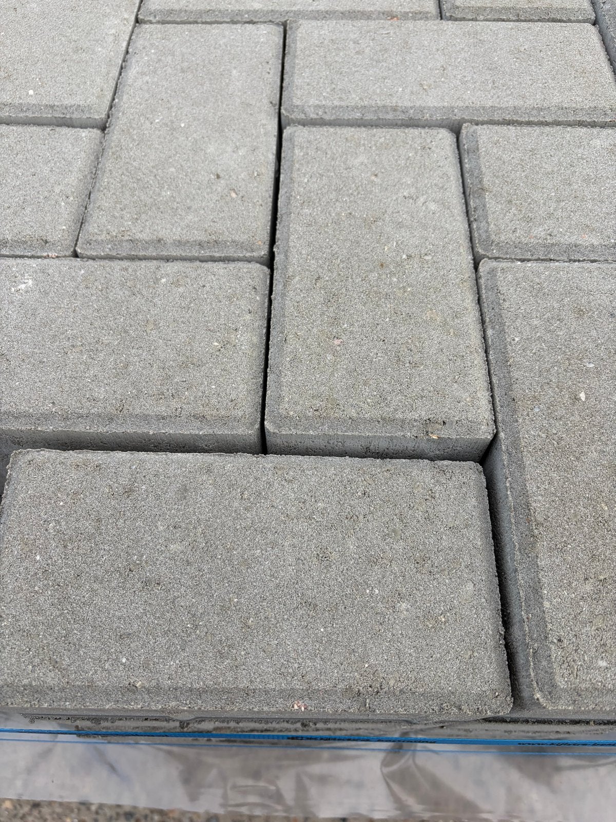 Zeer nette partij BKK 8 cm klinkers grijs - 650 m2, Tuin en Terras, Klinkers, Ophalen of Verzenden, Zo goed als nieuw, 10 m² of meer