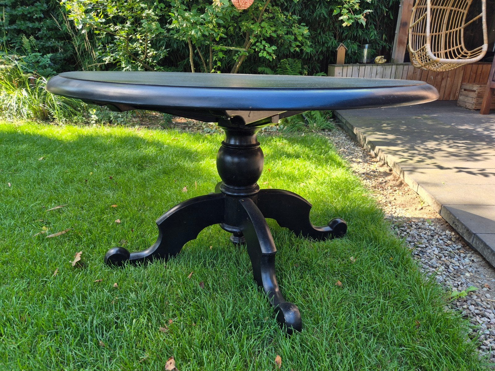 Ronde tafel diameter 130 cm, Ophalen, Gebruikt, Klassiek, Rond
