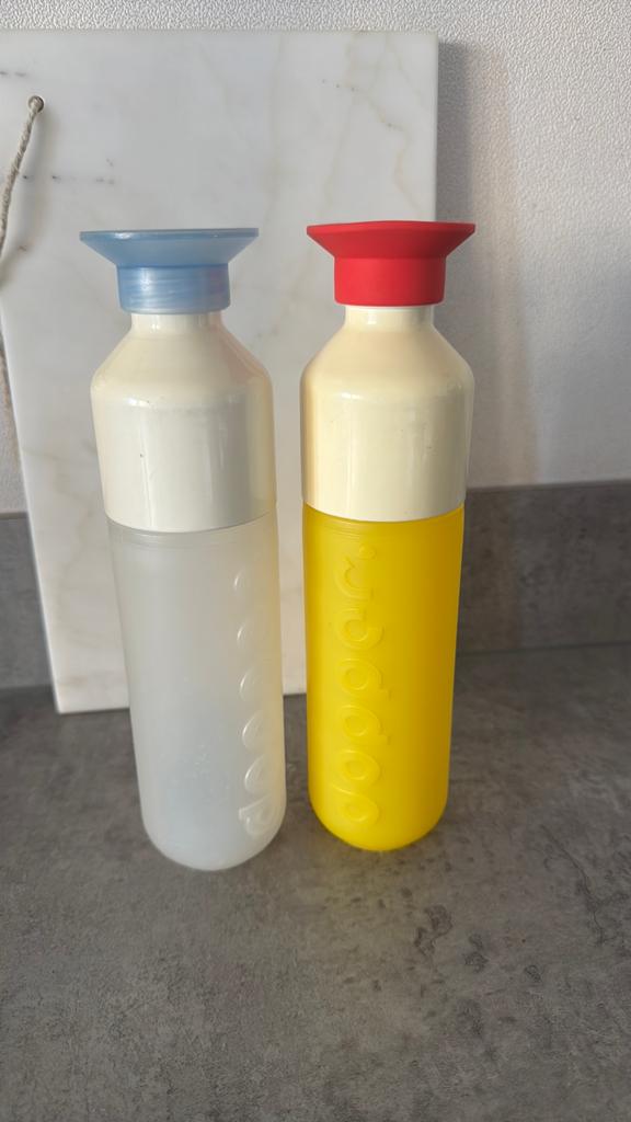 2 gratis dopper flessen, Ophalen, Gebruikt