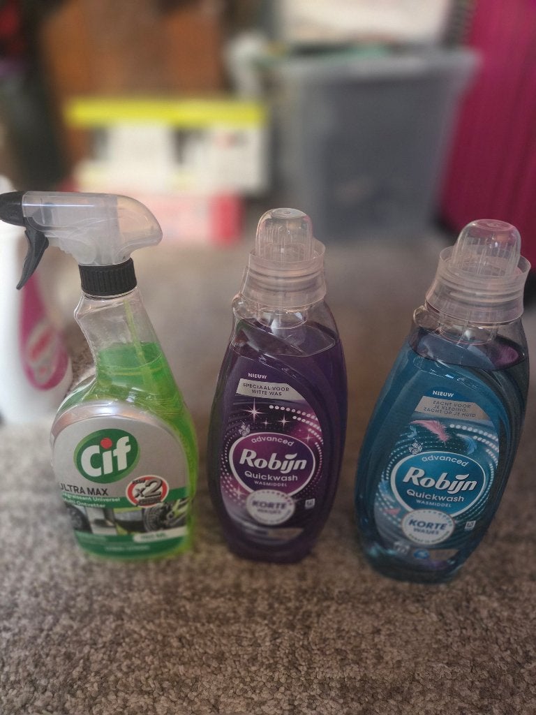 Wasmiddelen, Ophalen, Schoonmaakmiddel