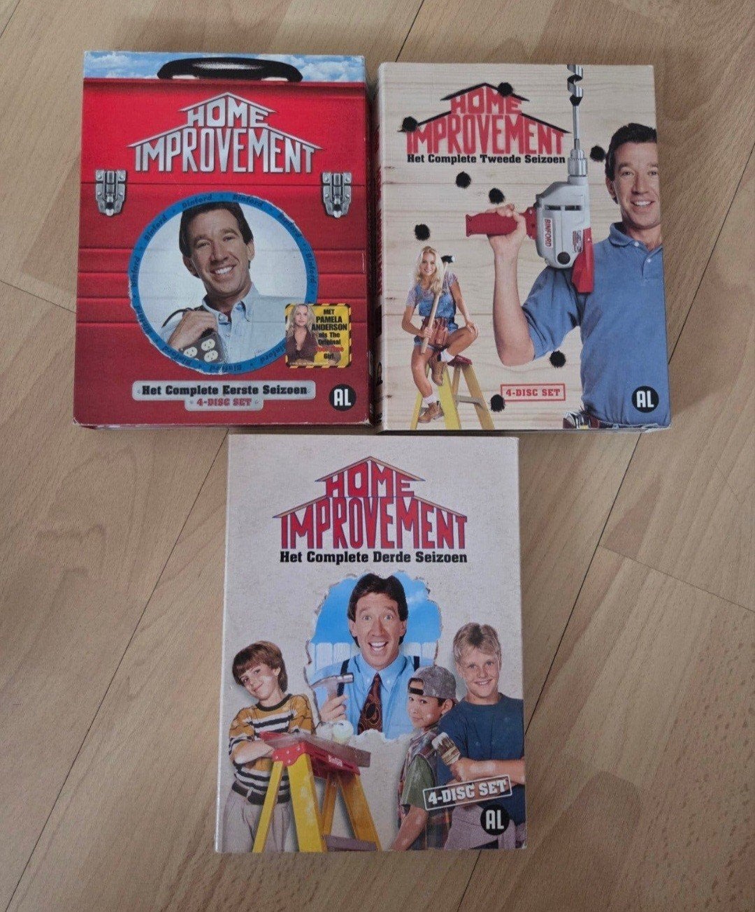 Home Improvement - Seizoen 1 2 & 3, Cd's en Dvd's, Alle leeftijden, Ophalen of Verzenden, Zo goed als nieuw, Komedie