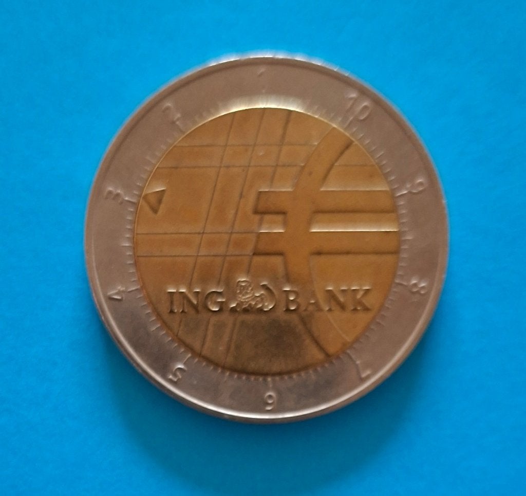Euro-Exchanger (Euro wisselmunt) van ING Bank, Postzegels en Munten, Munten | Nederland, Verzenden, Koningin Beatrix, Overige waardes