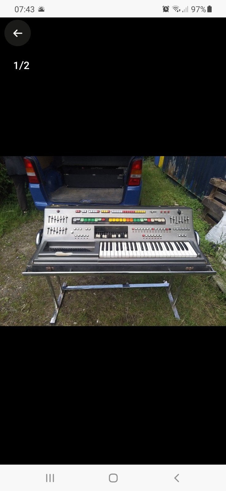 elka keyboard, Gebruikt, Overige aantallen, Met standaard, Ophalen