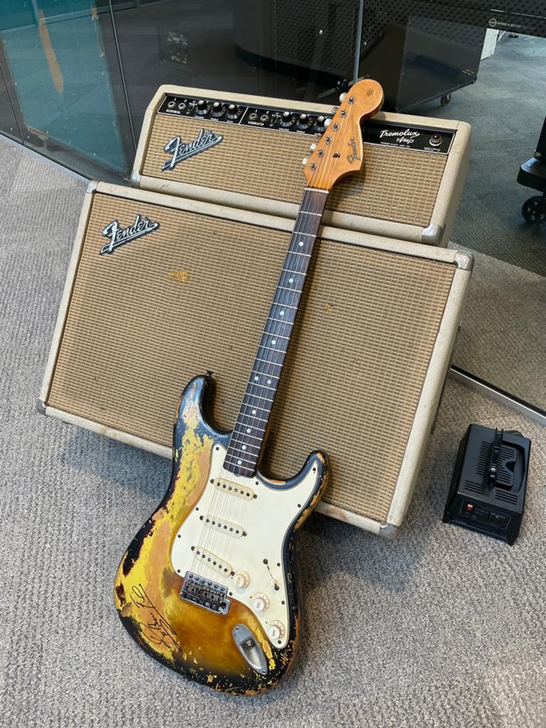 Fender Tremolux Amp uit 1964 geheel origineel!!, Ophalen, Gebruikt, Solid body, Fender