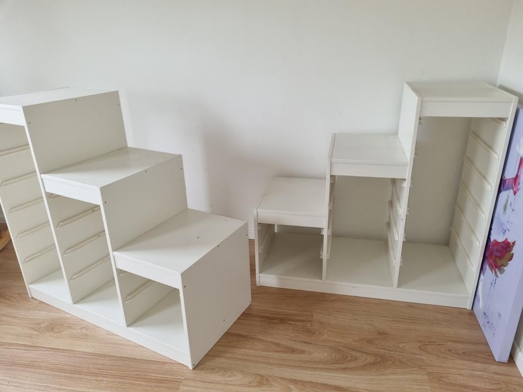 Witte IKEA opbergkast voor kinderkamer, Ophalen of Verzenden, Gebruikt, Kast