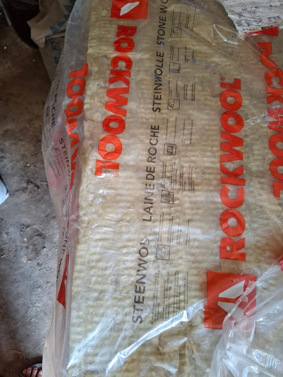 Rockwool Steenwol Isolatieplaten - Nieuwe stukken, Doe-het-zelf en Verbouw, Isolatie en Afdichting, Ophalen, 4 tot 8 cm, Nieuw