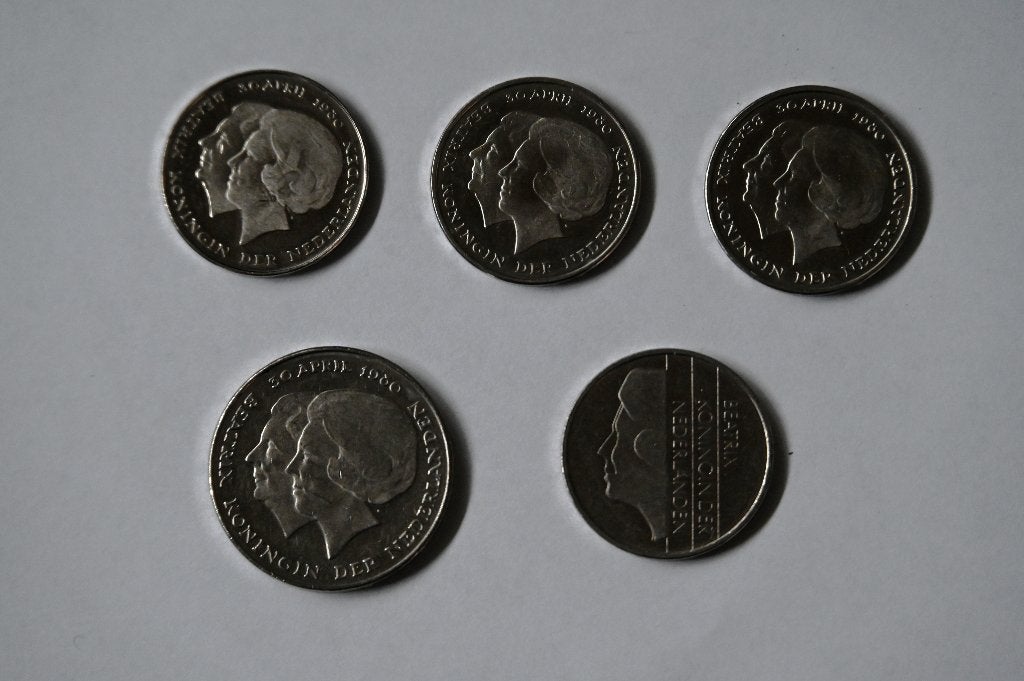 Nederlandse munten, Ophalen of Verzenden, Koningin Beatrix, Losse munt
