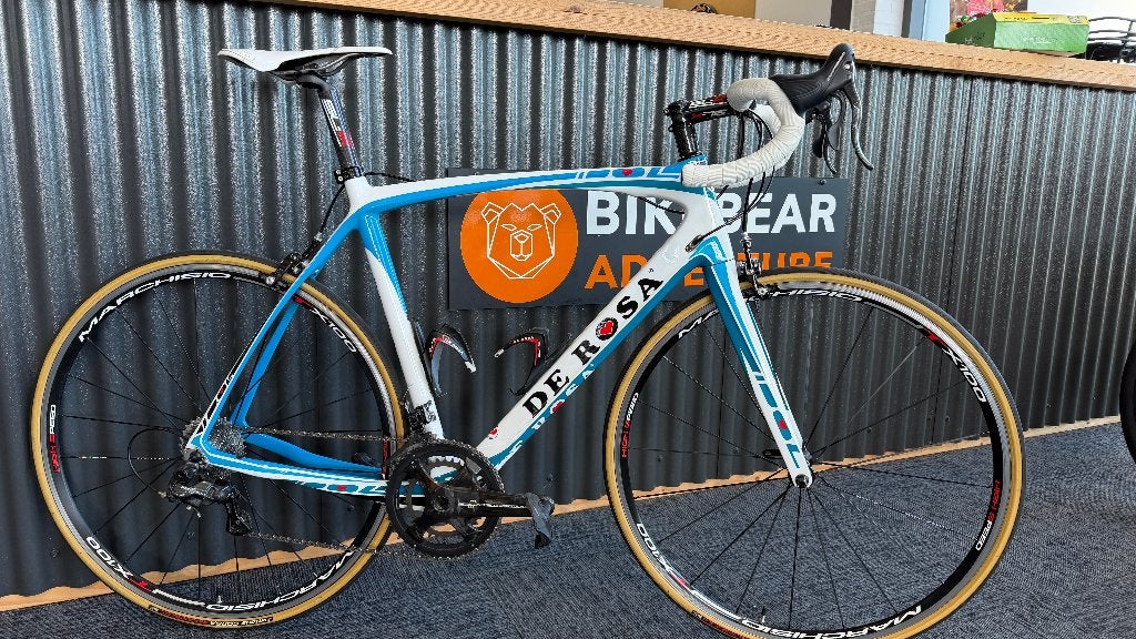 Hele frisse De Rosa Idol Chorus 11S, 28 inch, Gebruikt, Carbon, Meer dan 20 versnellingen