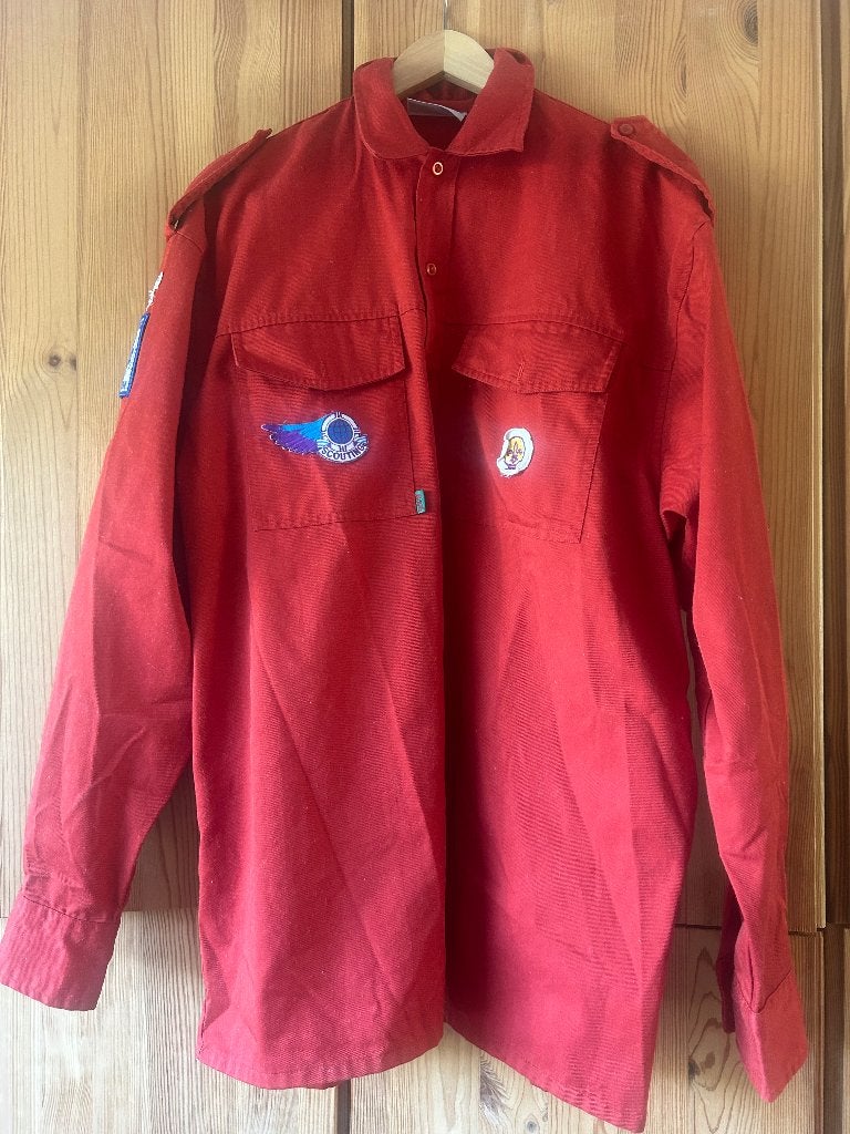 Scoutfit scouting blouse explorers maat 38, Verzamelen, Scouting, Ophalen of Verzenden, Zo goed als nieuw, Kleding