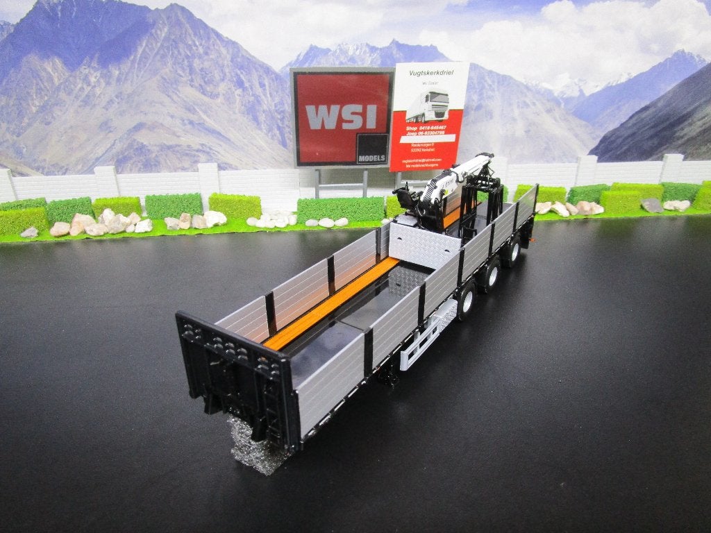 wsi premium line 04-2087 steen oplegger 3as, Hobby en Vrije tijd, Modelauto's | 1:50, Ophalen, Nieuw, Bus of Vrachtwagen, Wsi