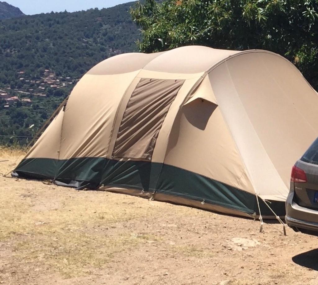 BACO 3200 katoenen tunneltent 2-4 pers, Ophalen, Gebruikt, Tot en met 4