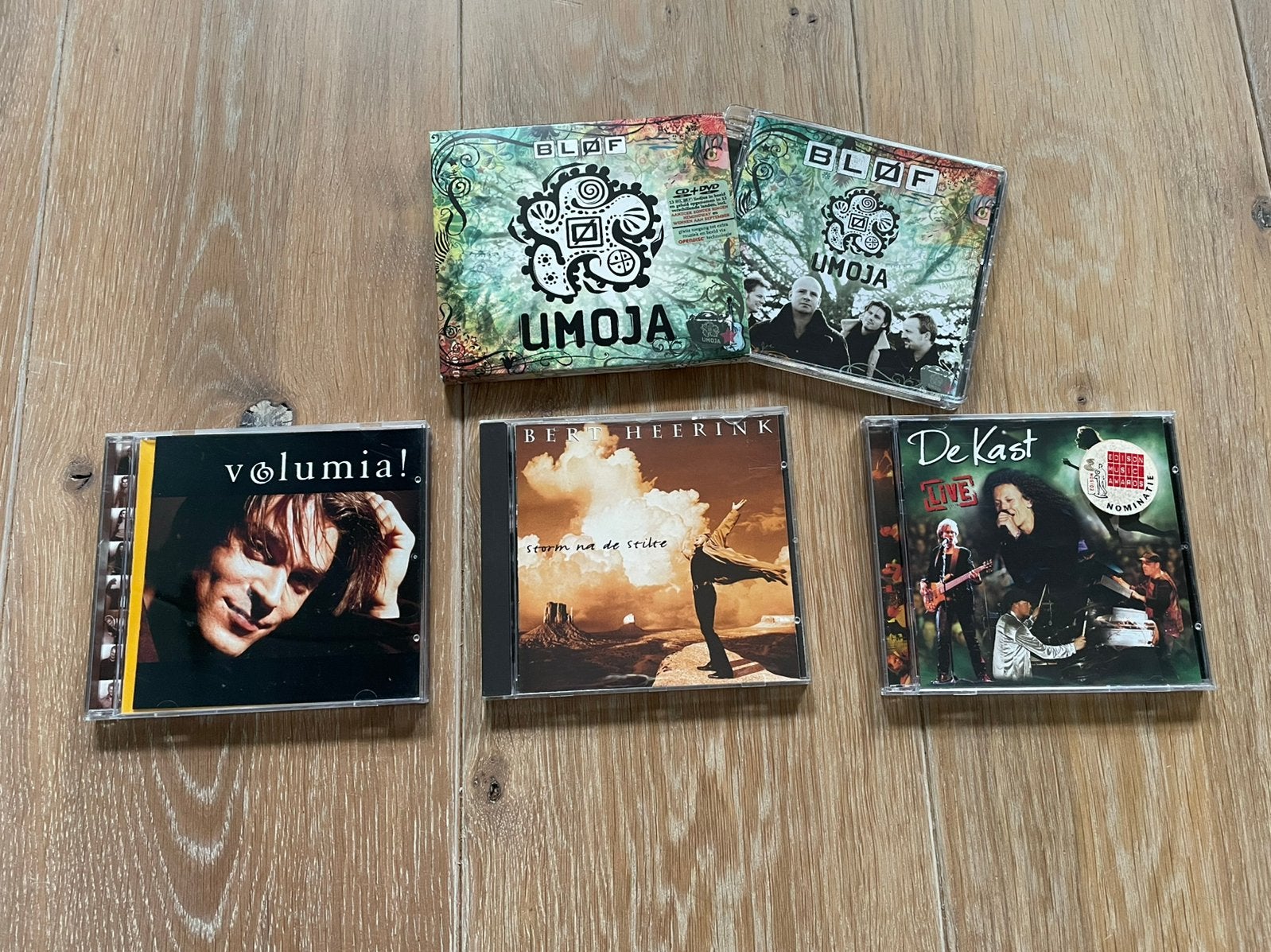 3x CD's van Volumia, Blof & Bert Heerink, Ophalen of Verzenden, Zo goed als nieuw, Pop