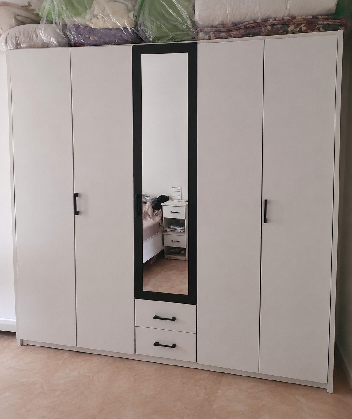 Gratis kledingkast ophalen in Amsterdam, Met deur(en), Gebruikt, 200 cm of meer, Ophalen of Verzenden