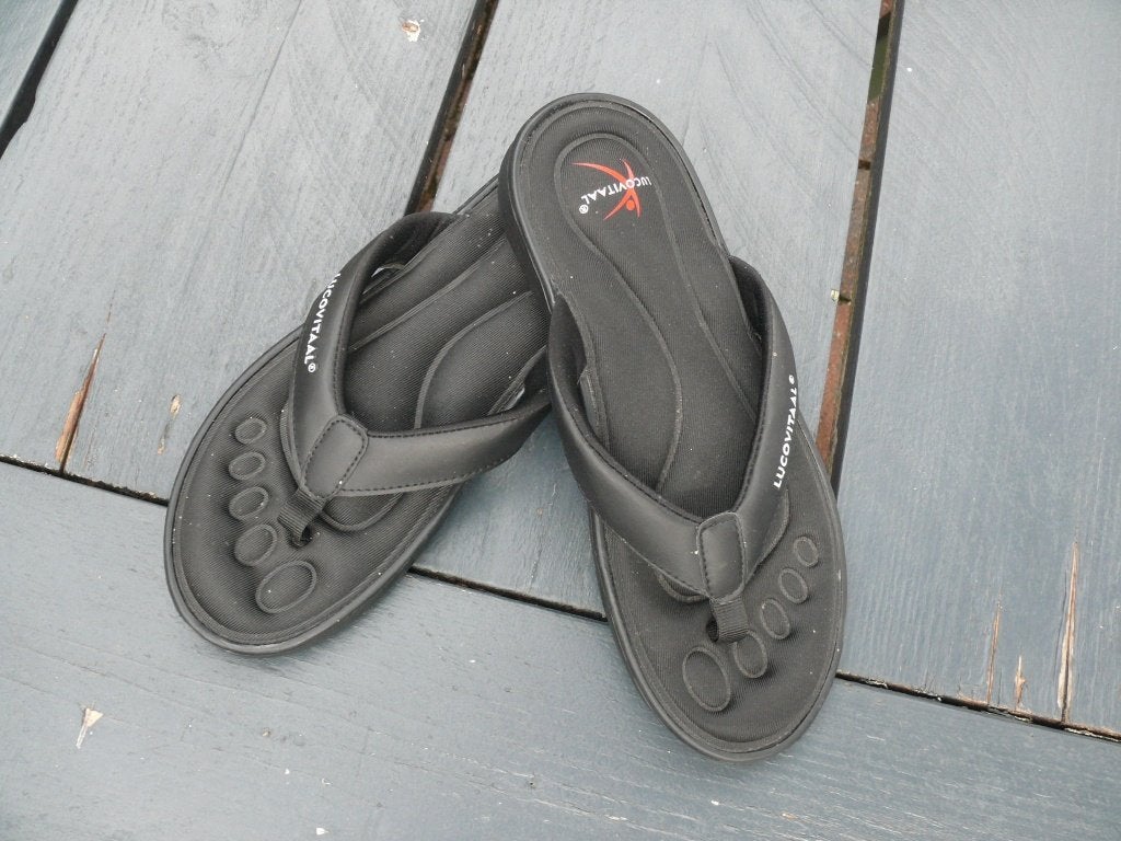 Lucovitaal zachte slippers maat 39 / 40 Nieuw, Ophalen of Verzenden, Nieuw, Zwart, Slippers