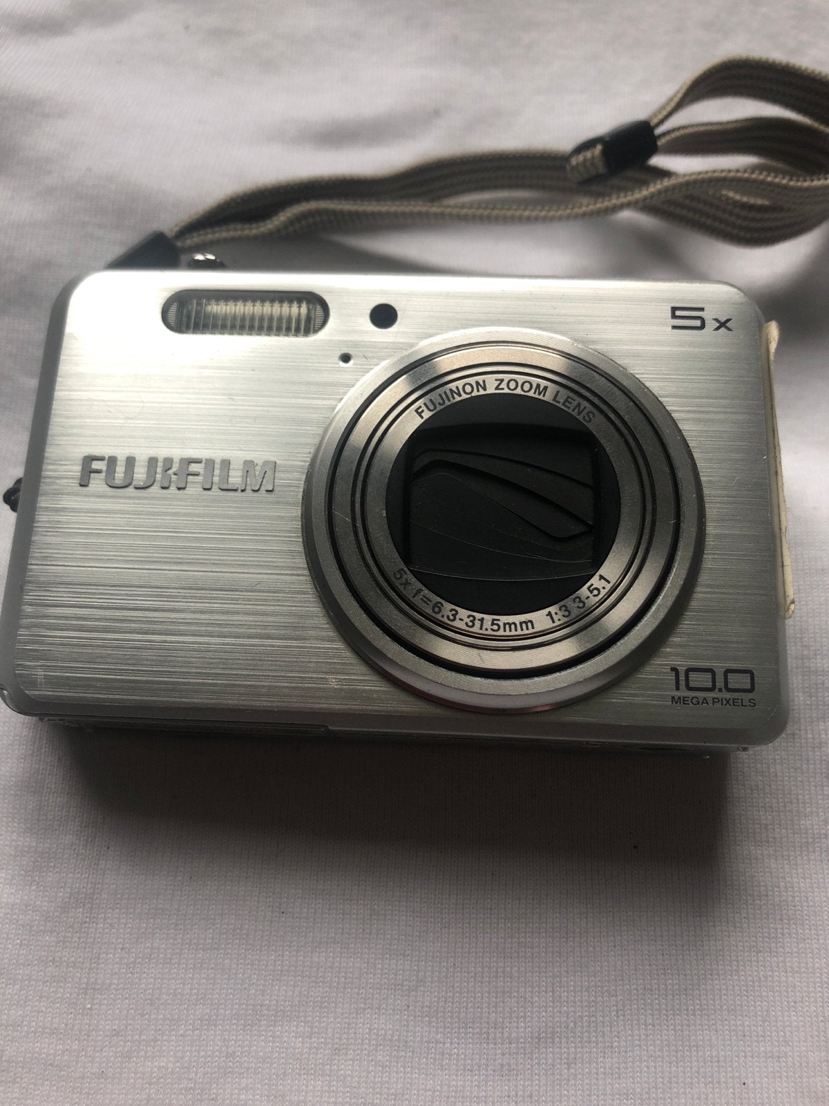 Fujifilm J120Compactcamera - 10.0 Megapixels, Gebruikt, Ophalen of Verzenden, Fujifilm, Compactcamera