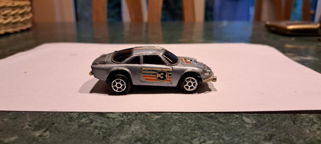 Alpine renault rallye 1:43, Ophalen of Verzenden, Auto, Overige merken