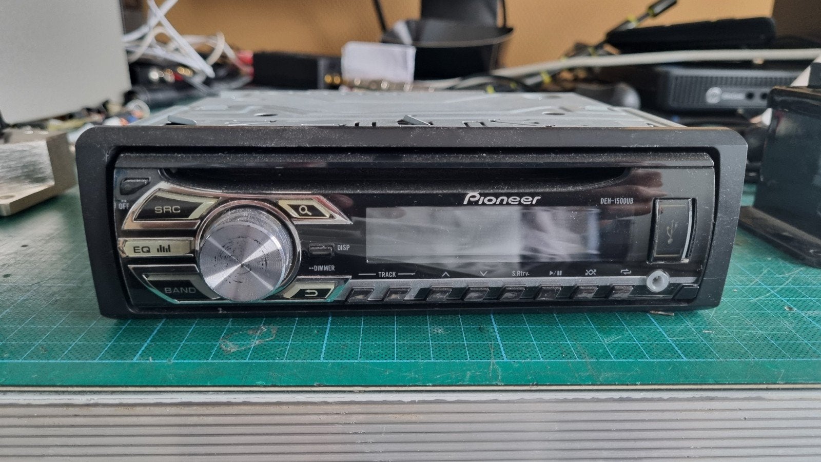 Pioneer DEH-1500UB Autoradio met USB, Ophalen of Verzenden, Gebruikt