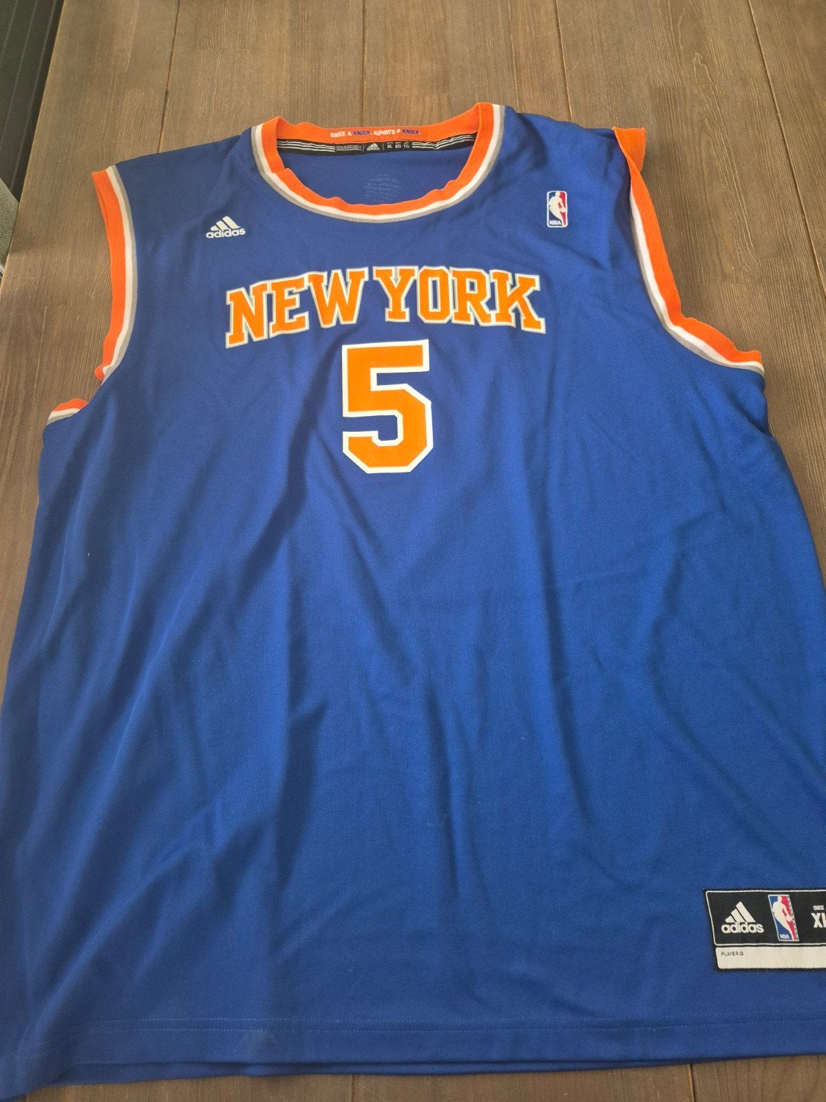 Jason Kidd Jersey #5 Knicks maat XL, Sport en Fitness, Basketbal, Ophalen of Verzenden, Zo goed als nieuw, Kleding