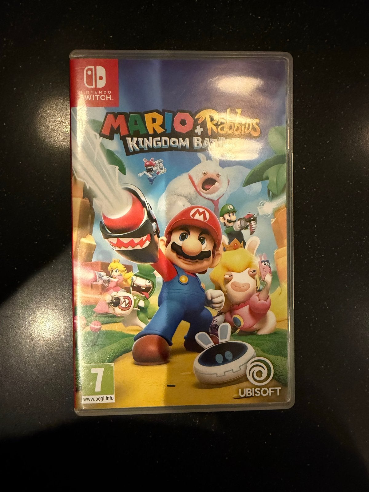 Mario + Rabbids Kingdom Battle Nintendo Switch, Ophalen of Verzenden, Zo goed als nieuw, Met games