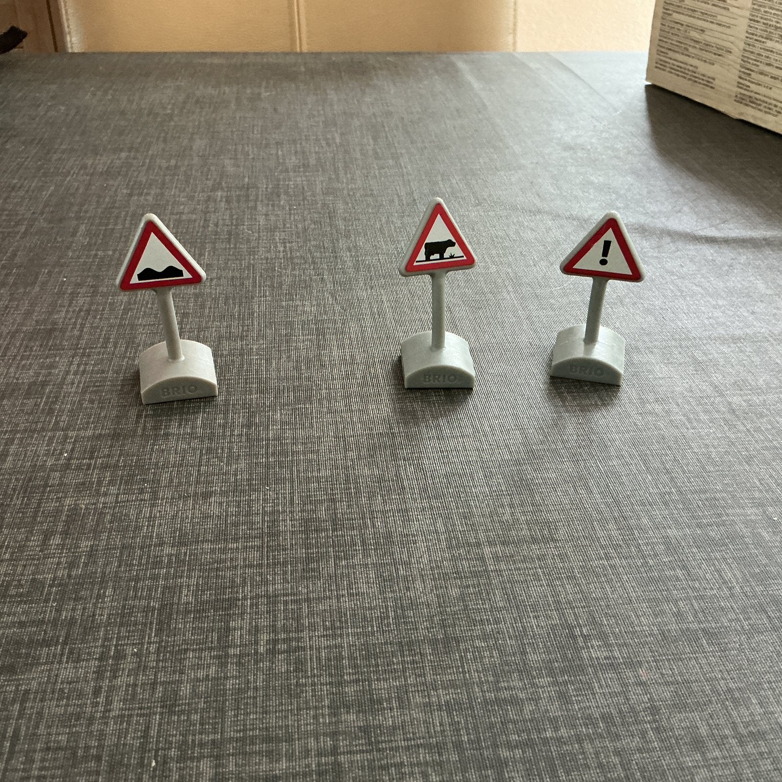 Brio verkeersbord, per stuk, Ophalen of Verzenden, Zo goed als nieuw
