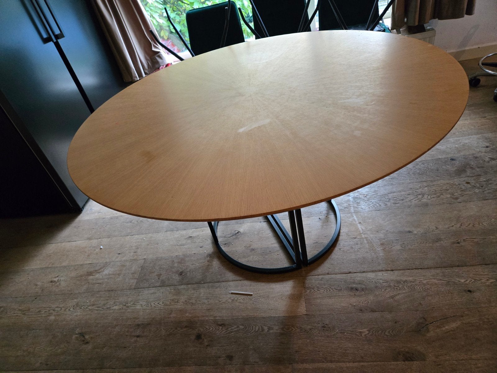 ronde eettafel 6 persoon, Ophalen, Rond, 100 tot 150 cm, 100 tot 150 cm