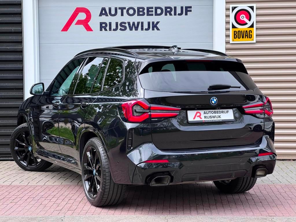 BMW X3 XDrive30e High Executive Pano/H&K/Memory, Auto's, BMW, Gebruikt, Euro 6, Zwart, Bedrijf