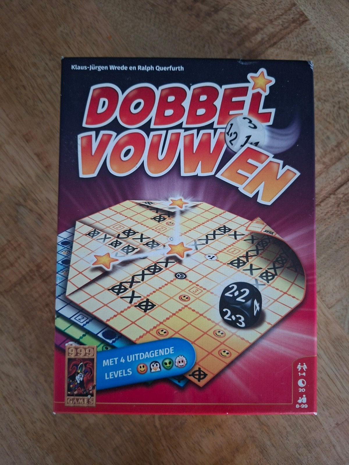 Dobbelvouwen van 999 games - Nieuw, enkel folie eraf zie fot, Een of twee spelers, Ophalen of Verzenden, Zo goed als nieuw, 999 Games