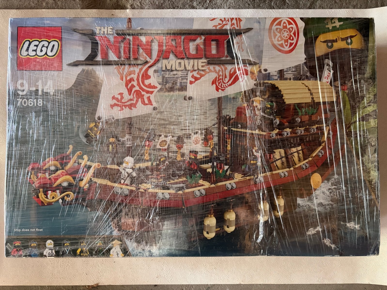 LEGO Ninjago Movie 70618 Destiny's Bounty (tweedehands), Ophalen of Verzenden, Zo goed als nieuw