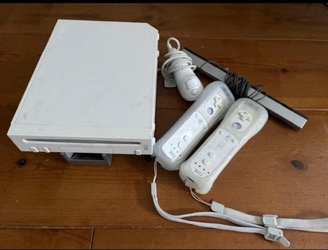Complete set Nintendo WII spelcomputer 3 controllers, Ophalen, Zo goed als nieuw, Met 3 controllers of meer, Met games