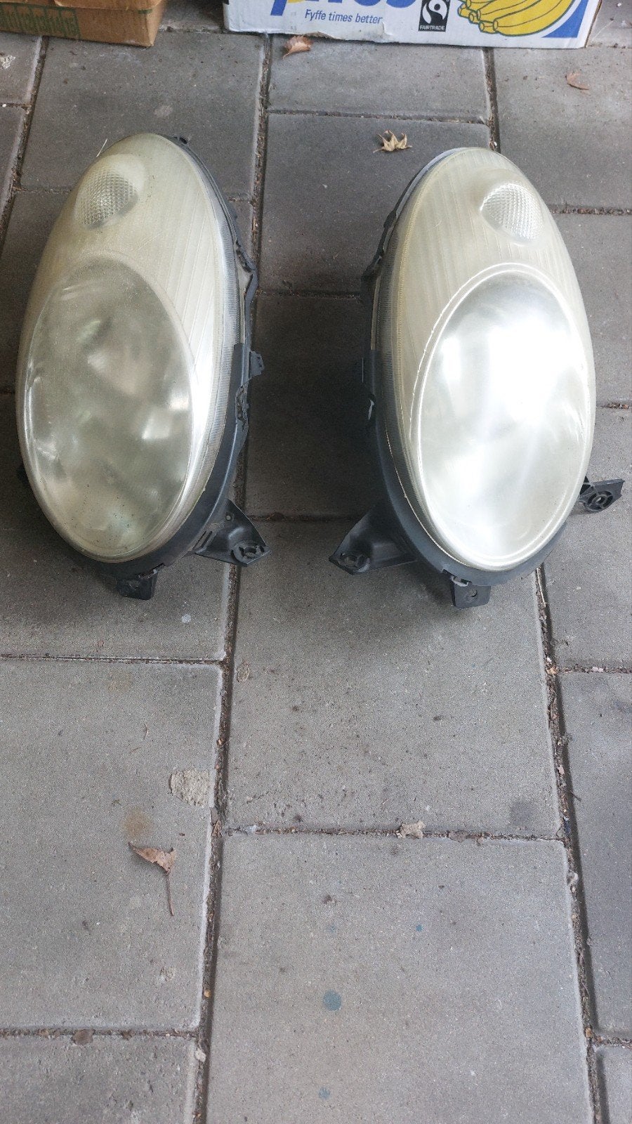 Koplampen nissan micra k12, Auto-onderdelen, Ophalen, Gebruikt, Nissan