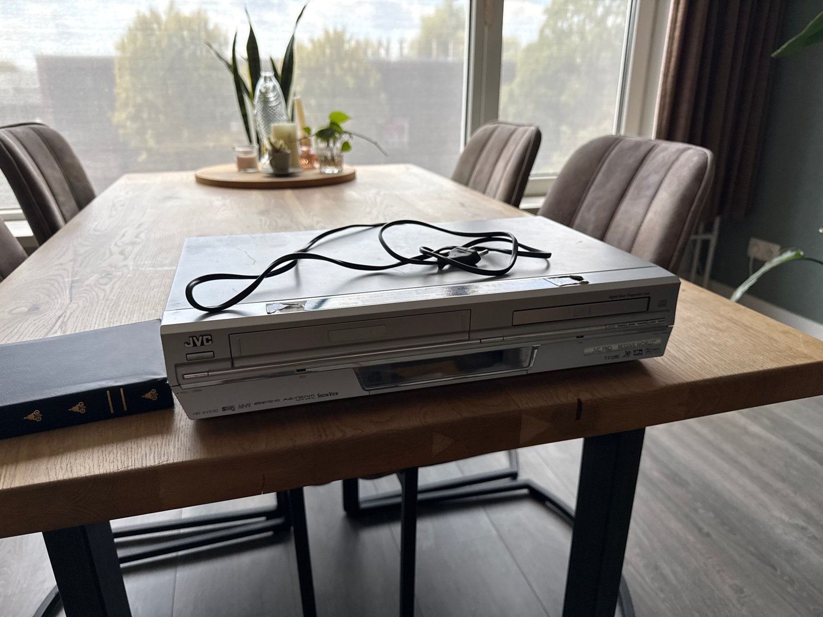 JVC HR-XV500 VHS-speler/DVD-speler combo, Ophalen of Verzenden, Gebruikt, VHS-speler of -recorder