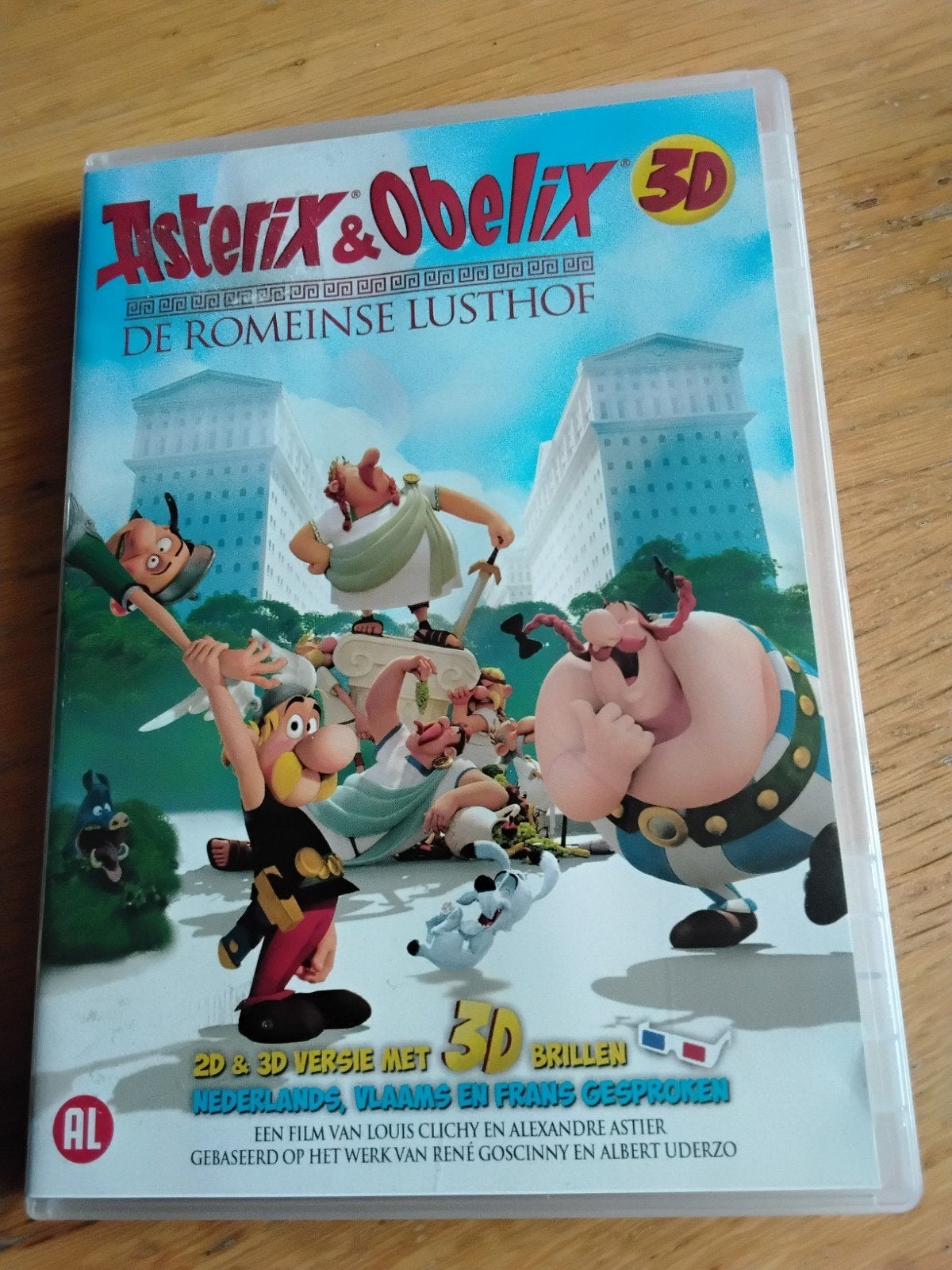 Asterix & obelix ,de Romeinse Lusthof  2D en 3D, Cd's en Dvd's, Dvd's | Tekenfilms en Animatie, Alle leeftijden, Ophalen, Zo goed als nieuw