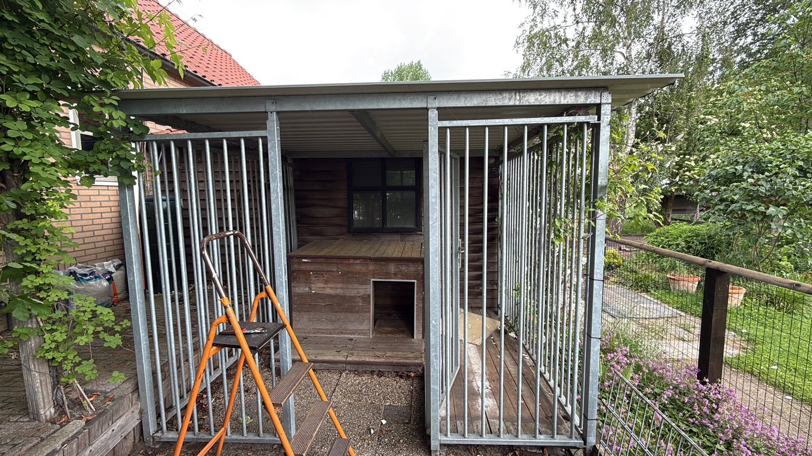 Hondenkennel, Dieren en Toebehoren, Ophalen, Hondenkennel, 110 cm of meer, 100 cm of meer