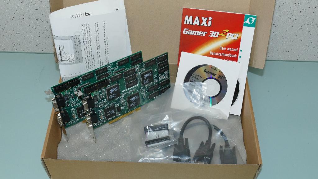 Guillemot MAXI Gamer 3D² | 3dfx Voodoo2 SLI set NIEUW, Ophalen of Verzenden
